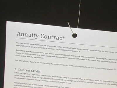 Annuity Contract