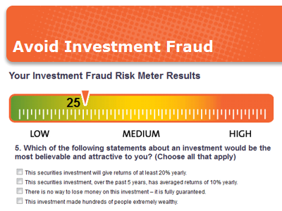 Avoid Investment Fraud