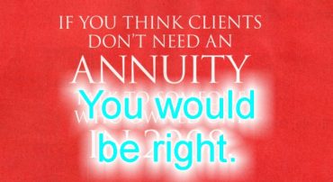 Annuities: Just Say No.